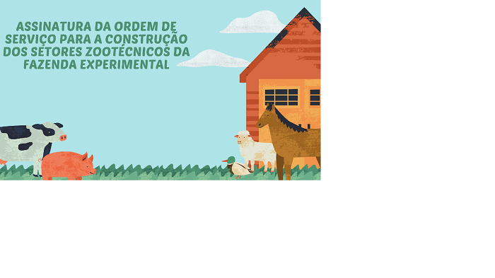 A assinatura da ordem de serviço para a construção dos setores zootécnicos da Fazenda Experimental da Universidade Federal do Oeste do Pará (Ufopa) ocorreu no dia 16 de setembro de 2021. No valor de R$ 921.692,83, a obra será executada pela Mix Construtora, com início efetivo no dia 1º de outubro. O prazo para execução é de quatro meses.