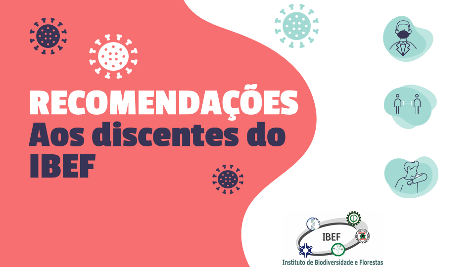 Confira as Recomendações aos Discentes do IBEF
