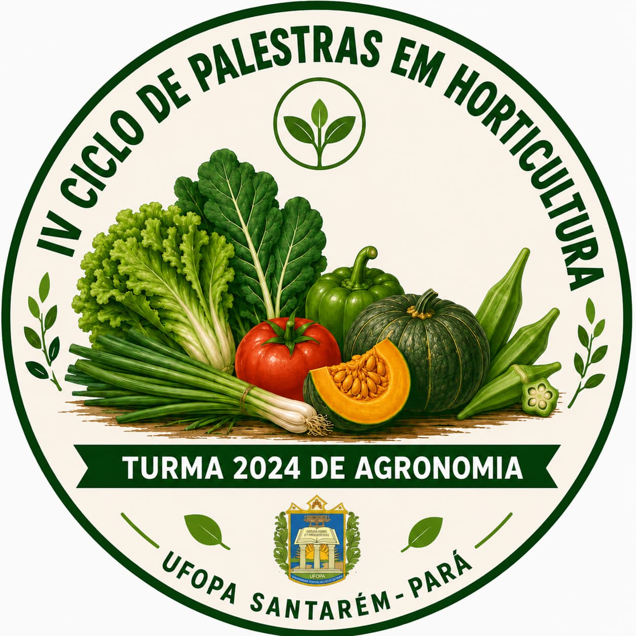 O IV Ciclo de Palestras em Horticultura tem como tema o Avanço da implantação de hortaliças e seus desafios na região oeste do Pará.